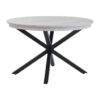 POCO Esstisch Beton schwarz B/H/T: ca. 120x77x120 cm