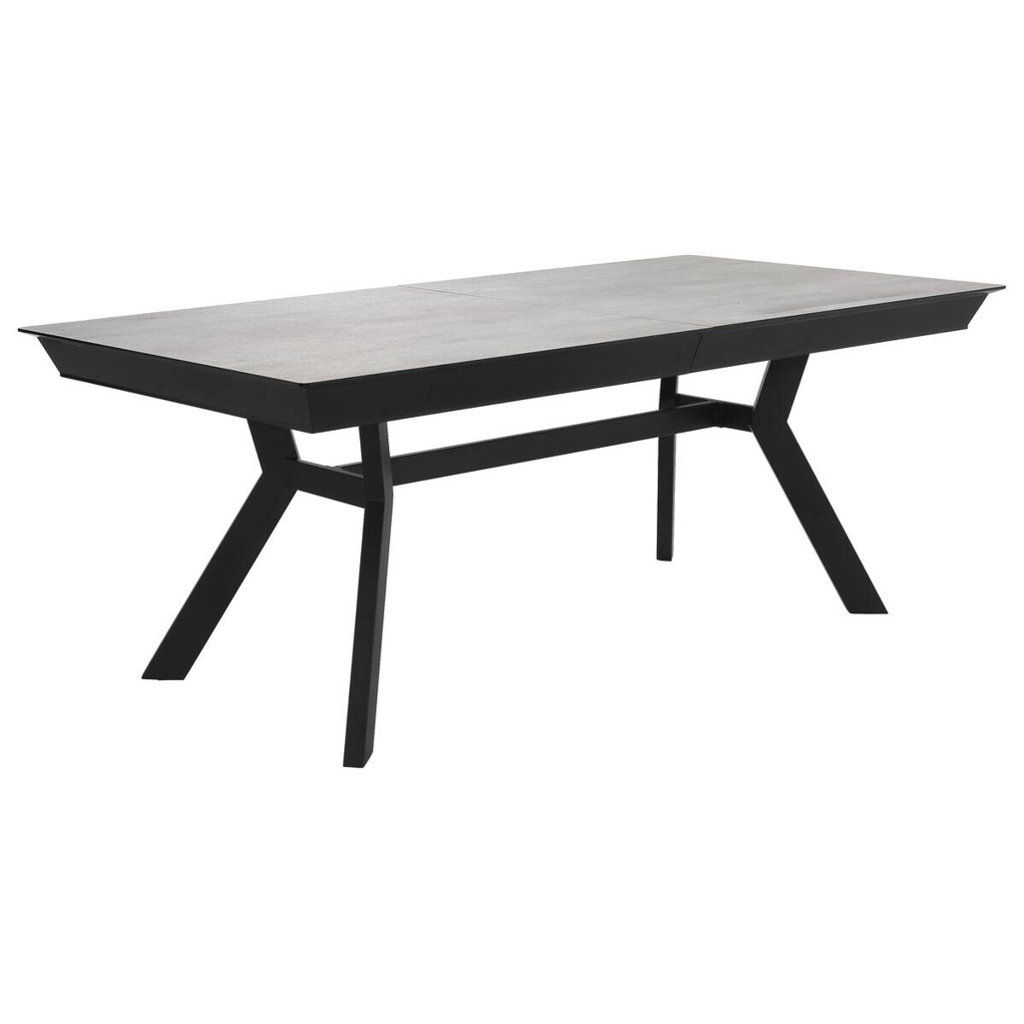 POCO Esstisch Beton schwarz B/H/T: ca. 200x76x100 cm