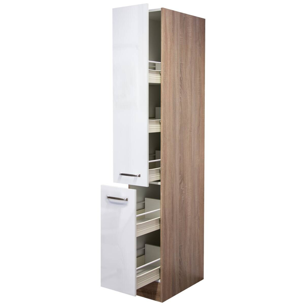 Apothekerschrank Valero
weiß Hochglanz B/H/T: ca. 30x200x57 cm