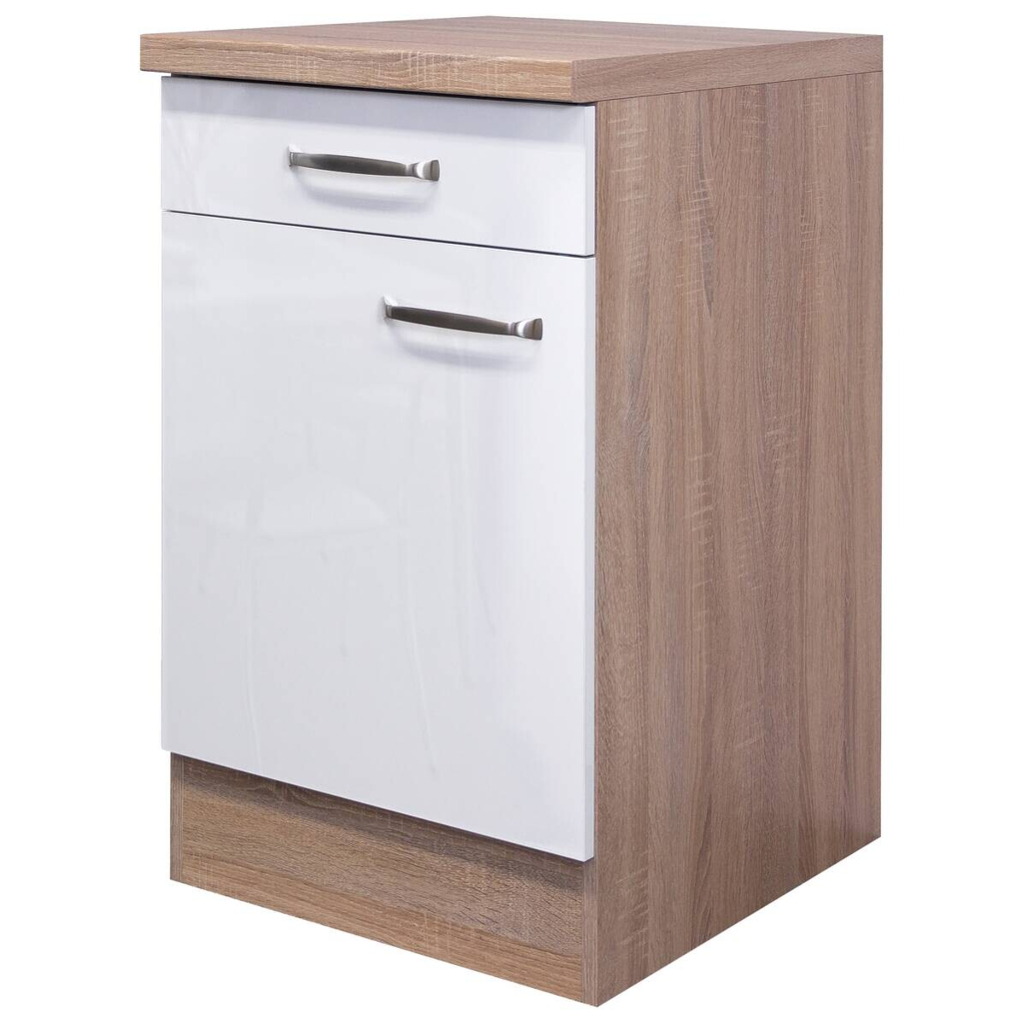 Unterschrank Valero
weiß Hochglanz B/H/T: ca. 50x86x60 cm