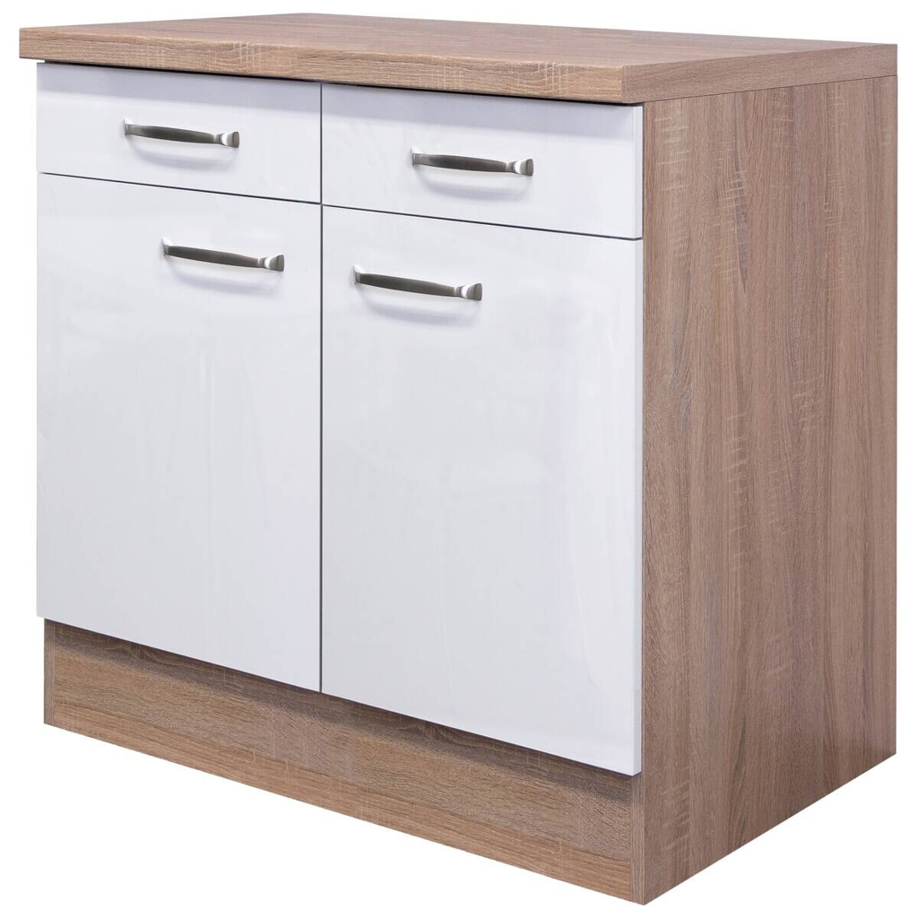 Unterschrank Valero
weiß Hochglanz B/H/T: ca. 80x86x60 cm