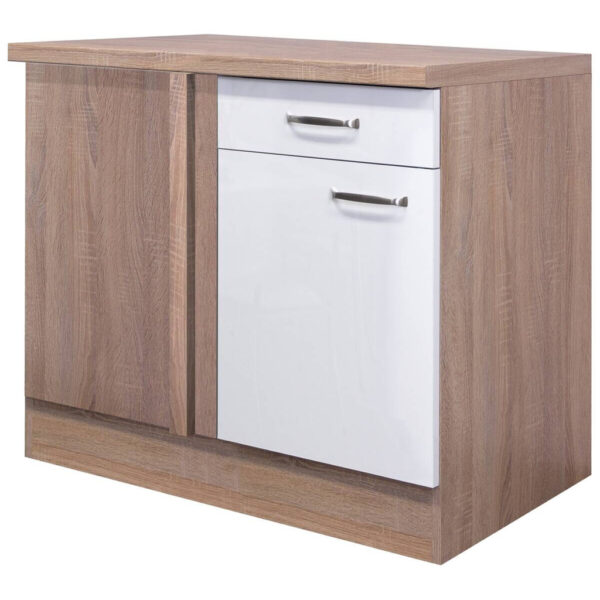 Eckunterschrank Valero
weiß Hochglanz B/H/T: ca. 110x86x60 cm