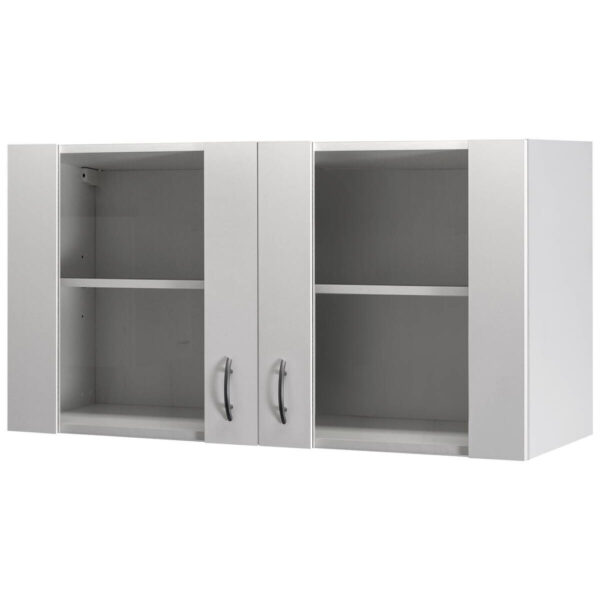Flex-Well Glashängeschrank Wito
weiß B/H/T: ca. 100x54,8x32 cm