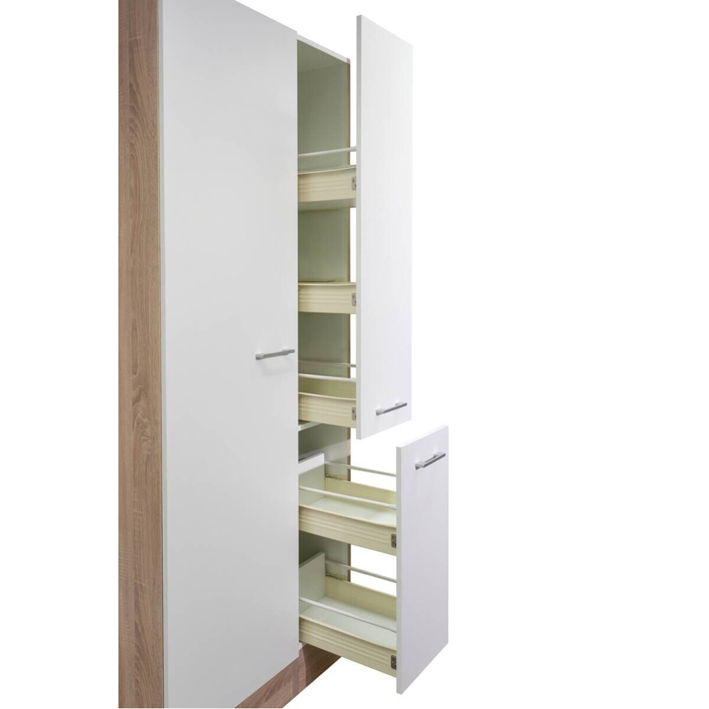 Apothekerschrank Samoa
weiß Eiche Nachbildung B/H/T: ca. 30x200x57 cm