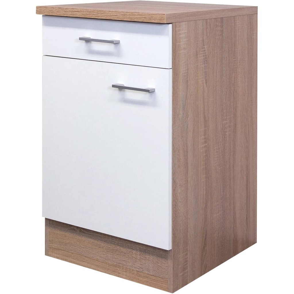 Unterschrank SAMOA
weiß Eiche Nachbildung B/H/T: ca. 50x85x60 cm
