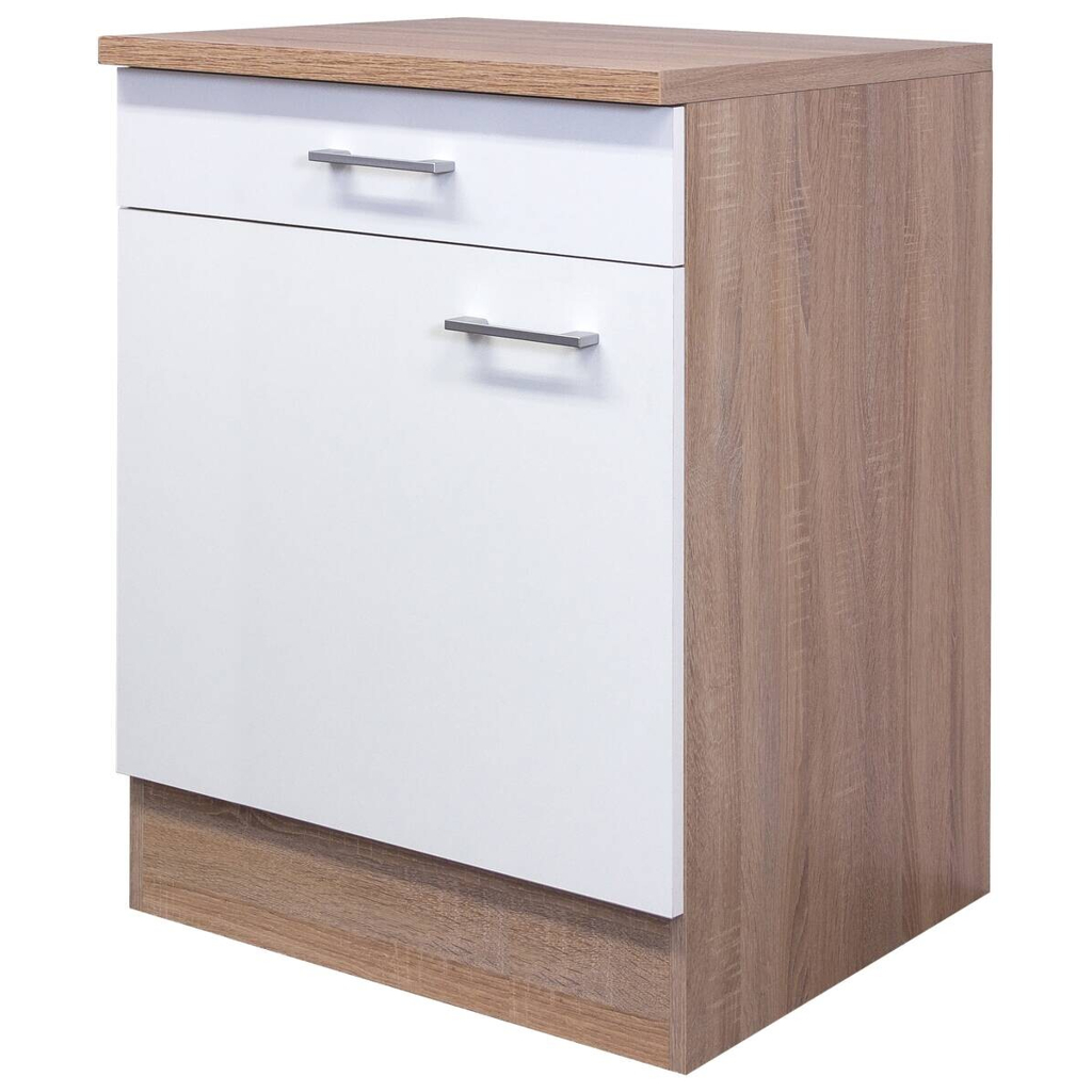 Unterschrank Samoa
weiß Eiche Nachbildung B/H/T: ca. 60x85x60 cm
