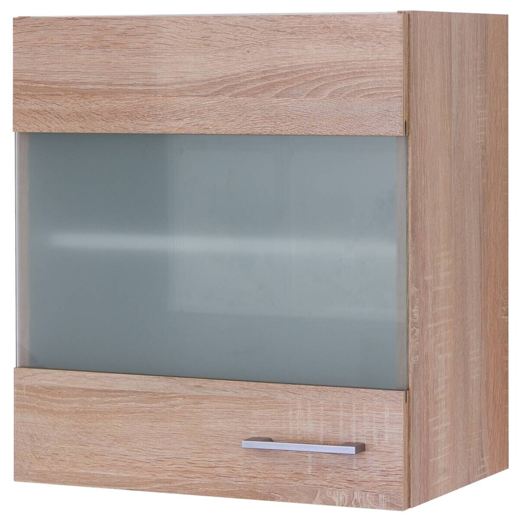 Glashängeschrank Samoa
weiß Eiche Nachbildung B/H/T: ca. 50×54,8×32 cm