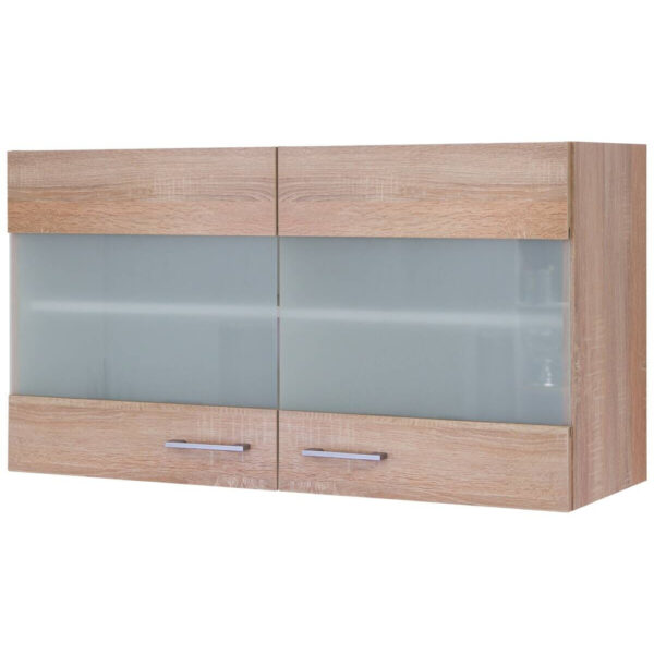 Glashängeschrank Samoa
weiß Eiche Nachbildung B/H/T: ca. 100x54,8x32 cm