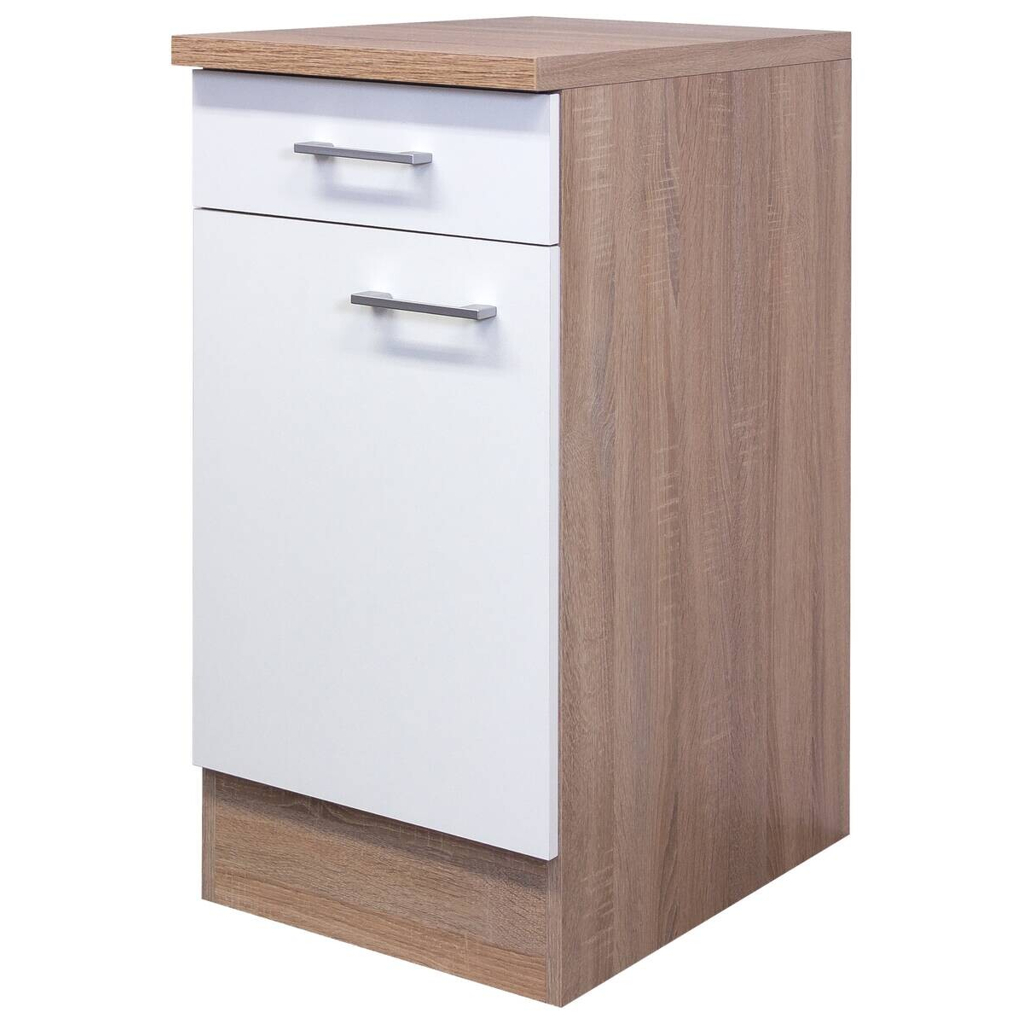 Unterschrank Samoa
weiß Eiche Nachbildung B/H/T: ca. 40x85x60 cm