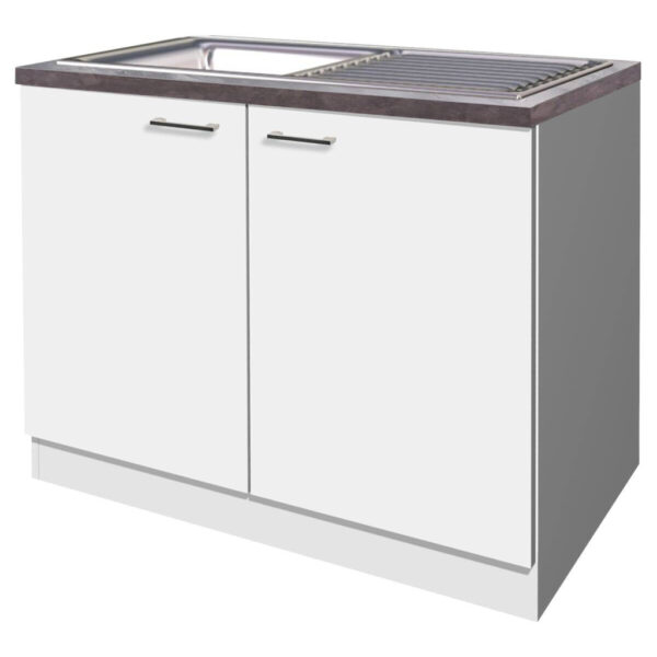Spülenschrank Lucca
weiß matt B/H/T: ca. 100x85x60 cm