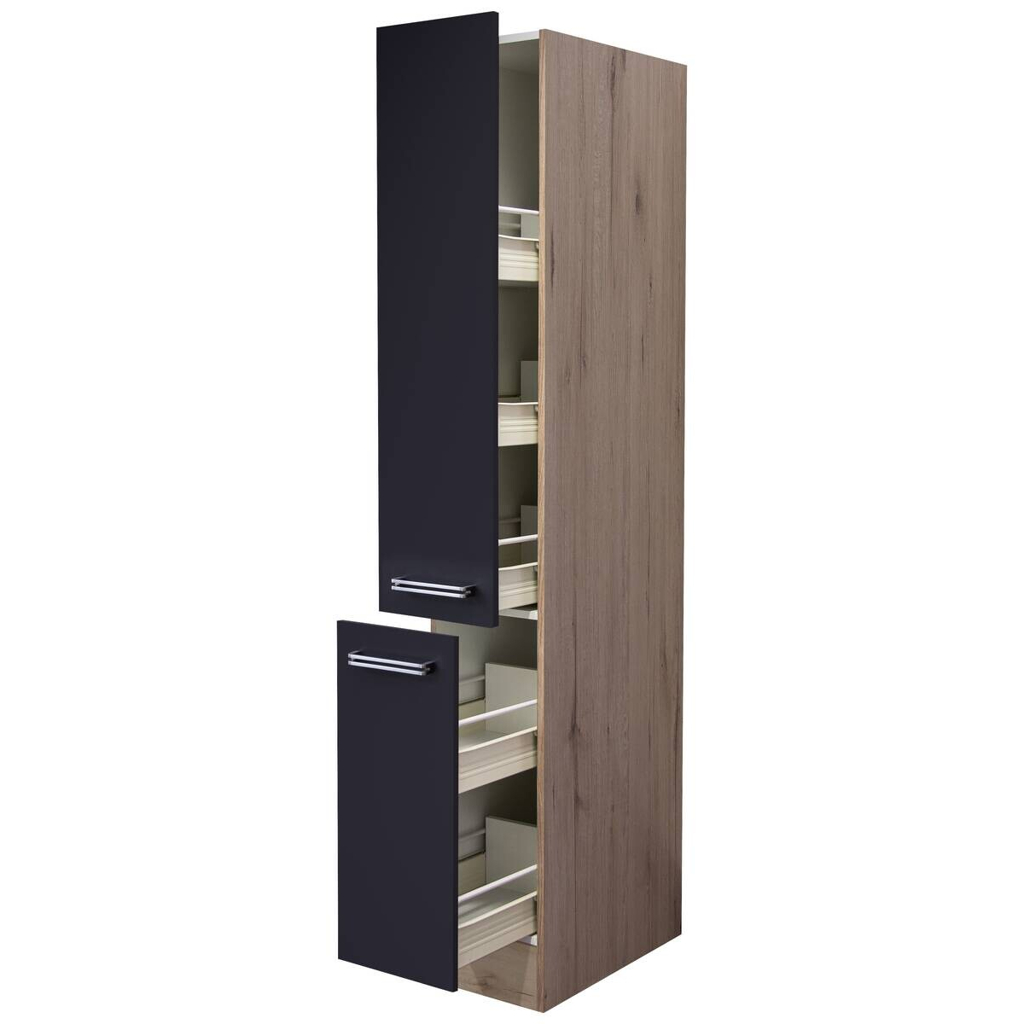 Apothekerschrank Elva
anthrazit strukturiert B/H/T: ca. 30x200x57 cm