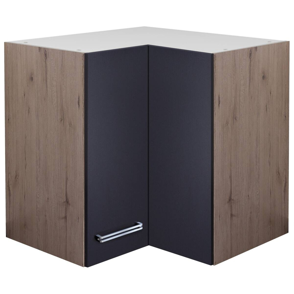 Eckhängeschrank Elva
anthrazit strukturiert B/H/T: ca. 60×54,8×32 cm