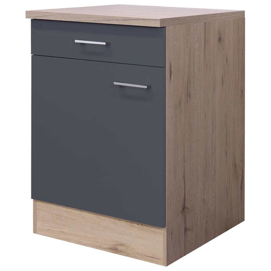 Unterschrank Morena
grau matt B/H/T: ca. 60x85x60 cm
