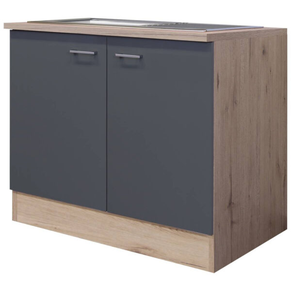Spülenschrank Morena
grau matt B/H/T: ca. 100x85x60 cm