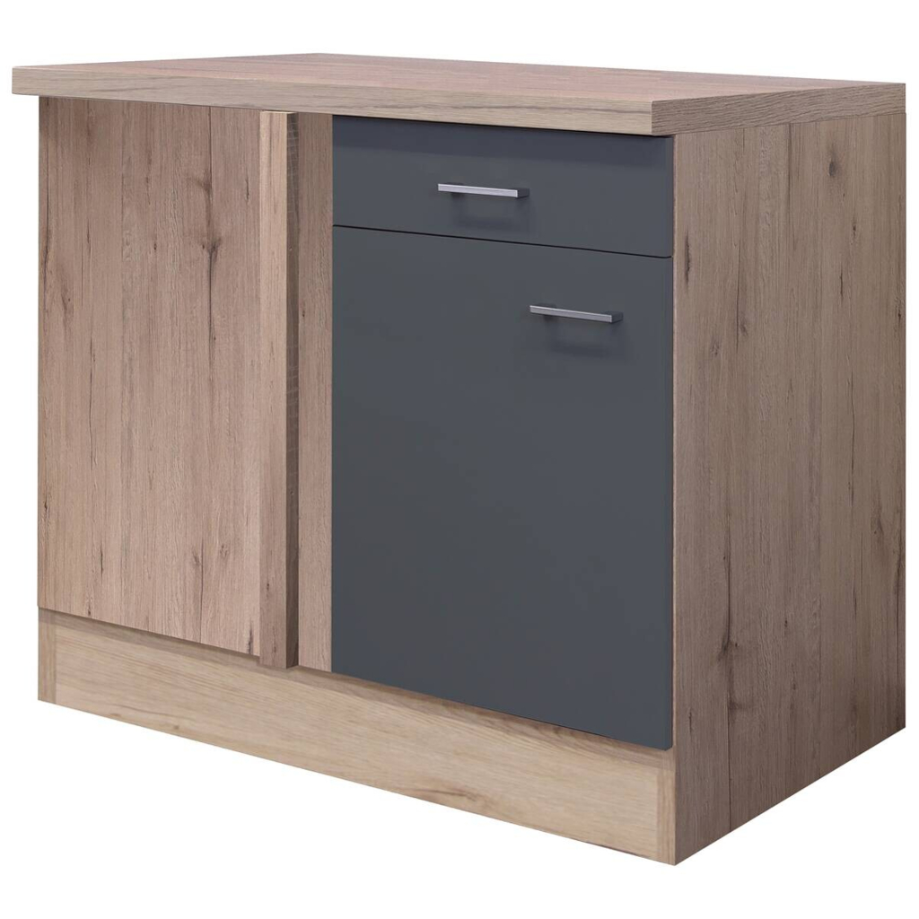 Eckunterschrank Morena
grau matt B/H/T: ca. 110x85x60 cm