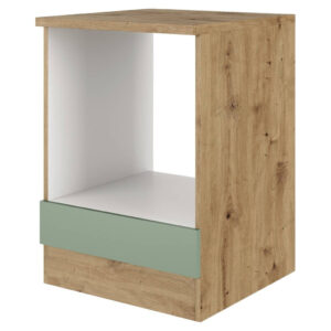 Flex-Well Herdumbauschrank Cara grün B/H/T: ca. 60x85x60 cm