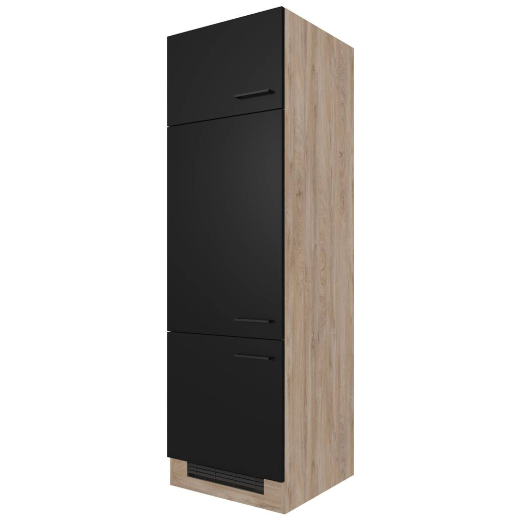 Kühlumbauschrank Capri
schwarz matt B/H/T: ca. 60x200x57 cm