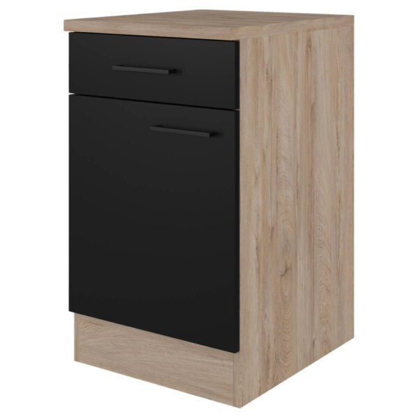 Unterschrank Capri
schwarz matt B/H/T: ca. 50x85x60 cm