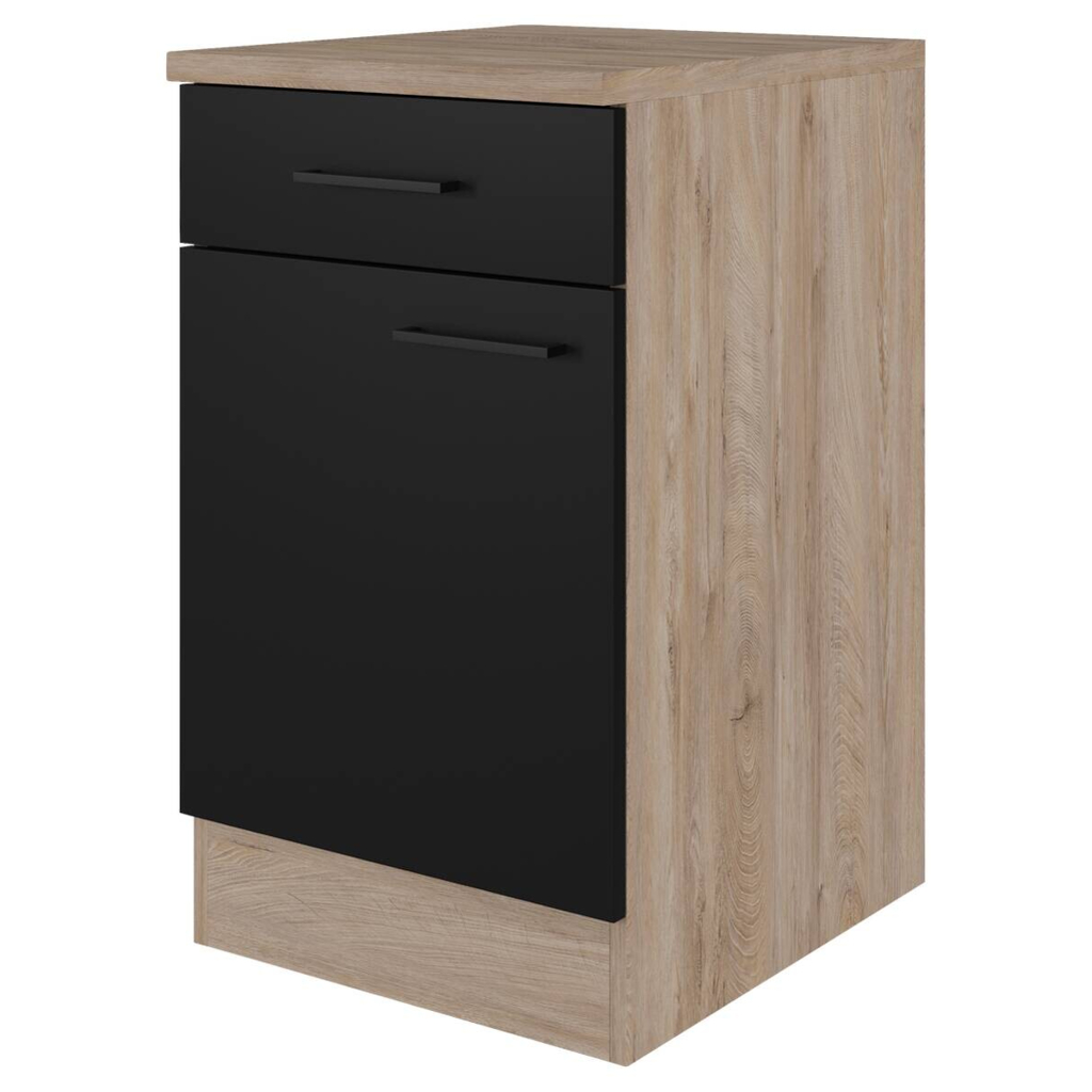 Unterschrank Capri
schwarz matt B/H/T: ca. 50x85x60 cm