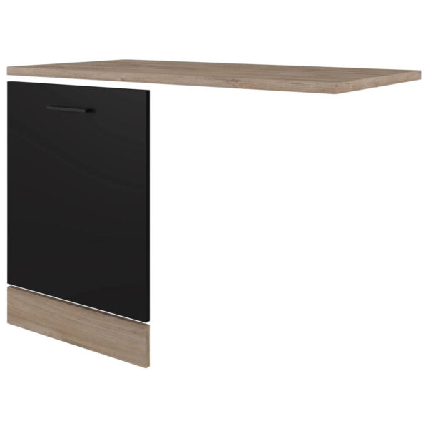 Geschirrspüler- Frontset Capri
schwarz matt B/H/T: ca. 110x85x60 cm