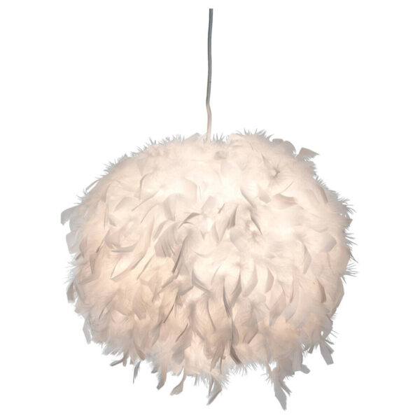 4048194027720 Nowa Pendelleuchte 30110107
weiß Metall Polyester H/D: ca. 150x30 cm E27 1 Brennstellen