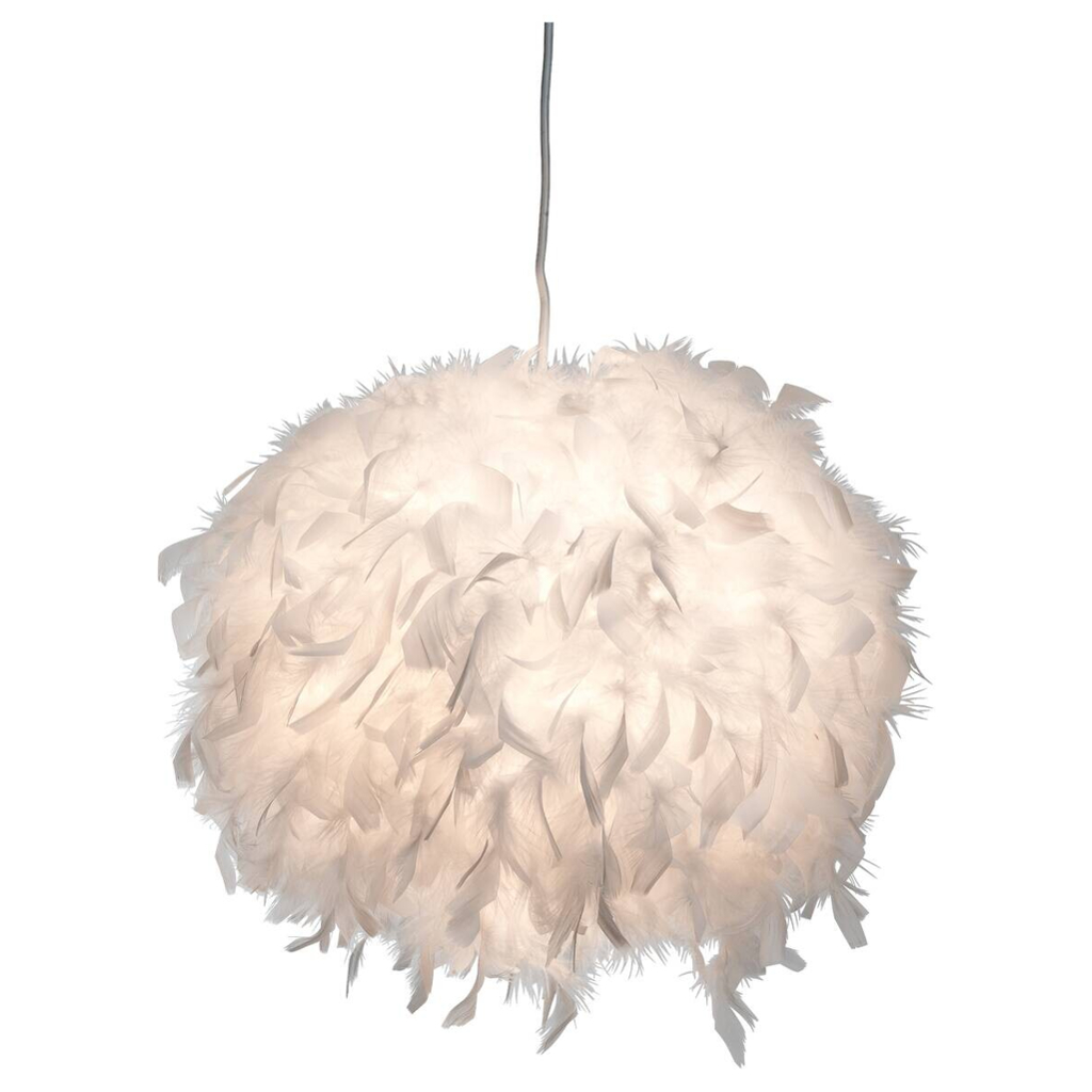 Nowa Pendelleuchte 30110107
weiß Metall Polyester H/D: ca. 150×30 cm E27 1 Brennstellen