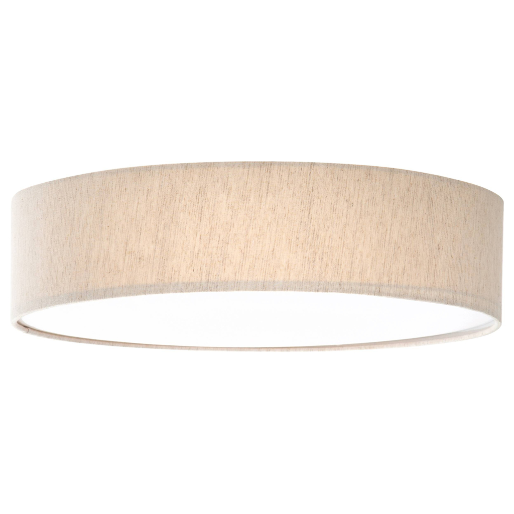 GLOBO Deckenleuchte Conny beige H/D: ca. 15x50 cm 1 Brennstellen