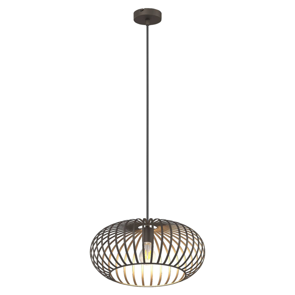 Nowa Pendelleuchte 33270111
rost Metall H/D: ca. 150×40 cm E27 1 Brennstellen
