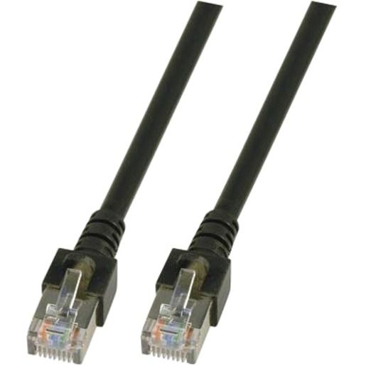 4049759030179-1 EFB PATCHKABEL KAT5 SCHWARZ 1M PVC / K5456.1
