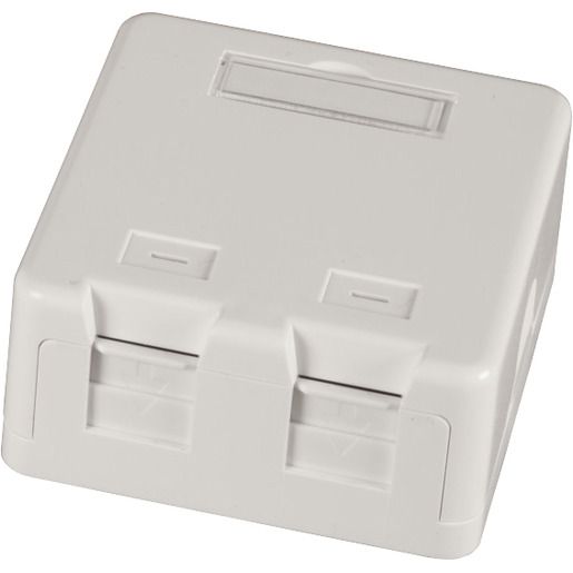 R – TEC KEYSTONE AP GEH. 2PORT RWS / RTEC – P APG2P ET – 25168