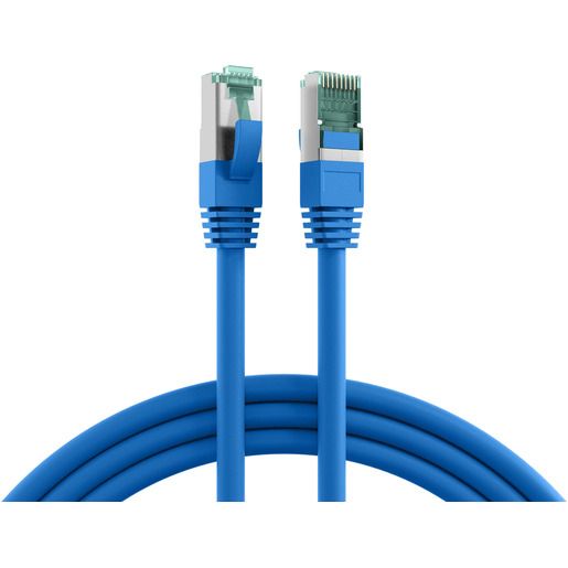 R – TEC PATCHKABEL KAT6A BLAU 2M LZSH / RTEC – P PK6A.2BL PIMF MK6001.2BL