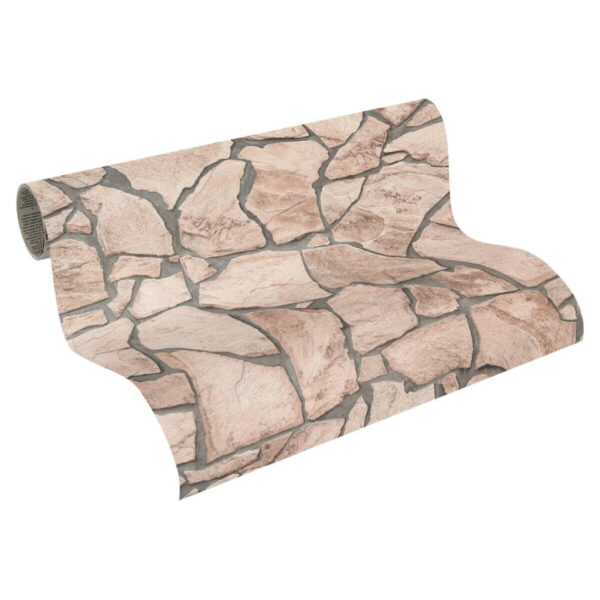 4051315091562 A.S.Creation Tapete
orange grau creme B/H/D: ca. 52x250x7,5 cm