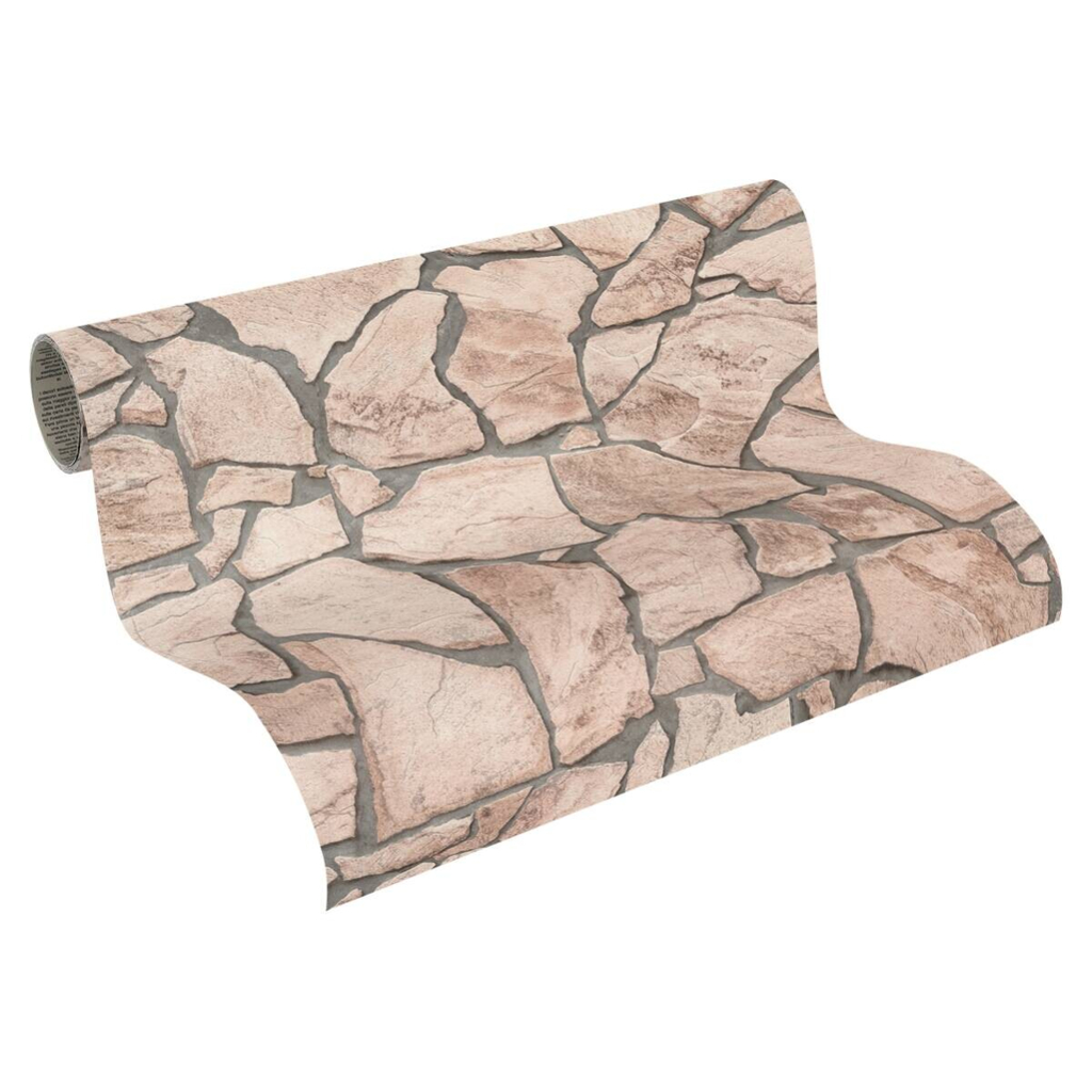 A.S.Creation Tapete
orange grau creme B/H/D: ca. 52x250x7,5 cm