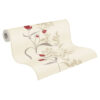 Livingwalls Vliestapete Best of Vlies Floral creme B/L: ca. 53x1005 cm
