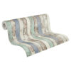 A.S.Creation Vliestapete Elements Holzoptik blau B/L: ca. 53x1005 cm