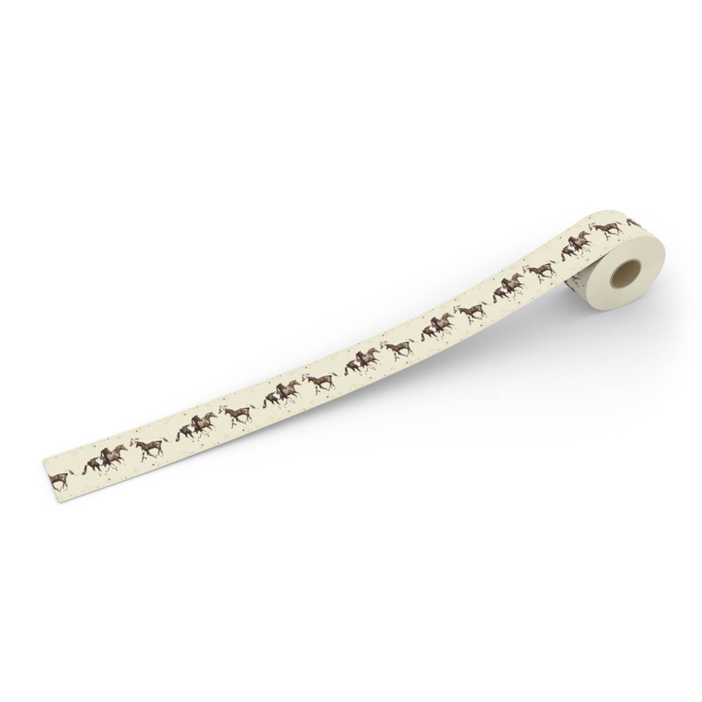 POCO Borte Pferde creme braun B/L: ca. 13x5 cm