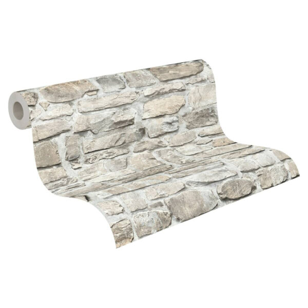 A.S.Creation Vliestapete beige B/H/D: ca. 53x1005x7,8 cm