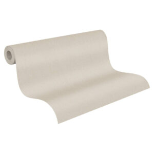 A.S.Creation Vliestapete New Elegance Uni beige B/L: ca. 53x1005 cm