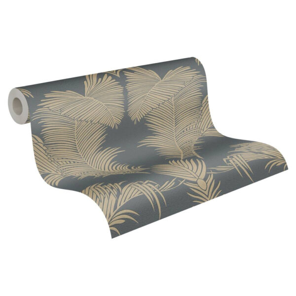 A.S.Creation Vliestapete Trendwall 2 Palmen gold B/L: ca. 53x1005 cm