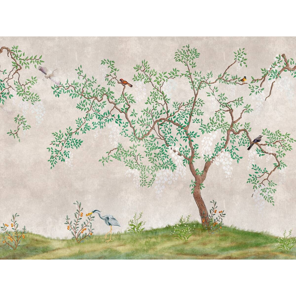 Livingwalls Fototapete
Bäume grün braun beige B/L: ca. 280×371 cm