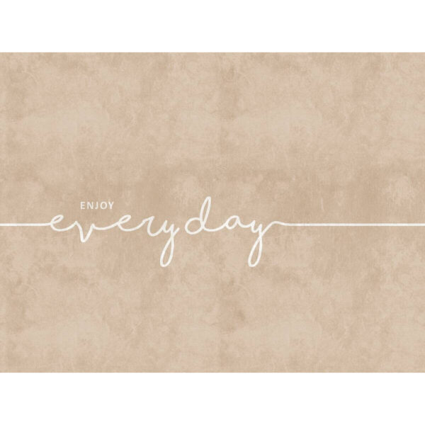 Livingwalls Fototapete Schrift weiß beige B/L: ca. 280x371 cm Livingwalls Fototapete Schrift weiß beige B/L: ca. 280x371 cm