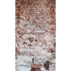 Livingwalls Fototapete Steinoptik rot grau weiß B/L: ca. 280x159 cm