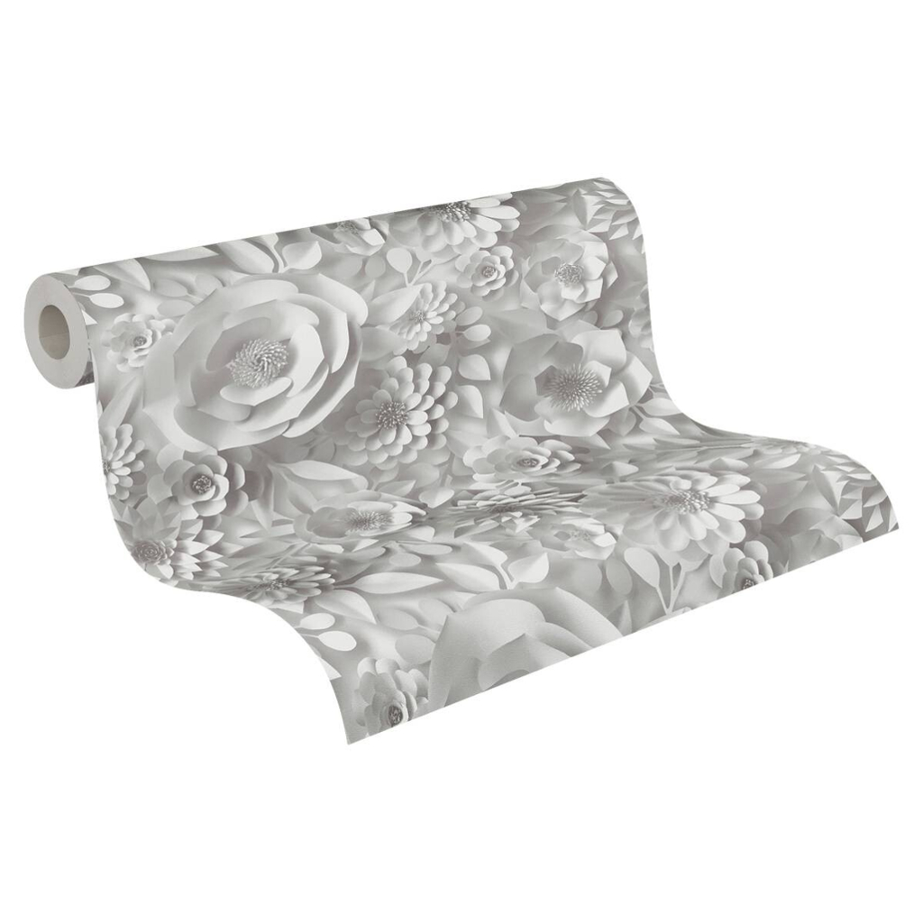 A.S.Creation Vliestapete
Floral grau B/H: ca. 0,53×10,05 cm