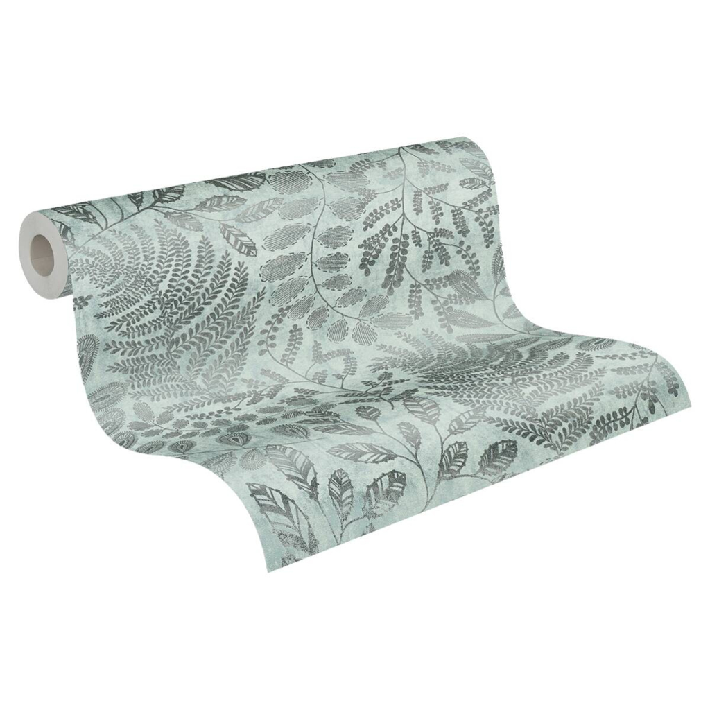 A.S.Creation Vliestapete
silber blau B/H/D: ca. 53x1005x8,3 cm