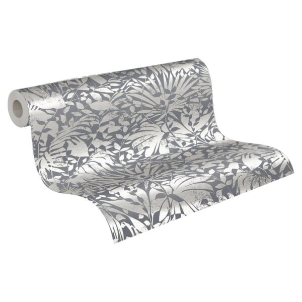 A.S.Creation Vliestapete silber grau B/H/D: ca. 53x1005x8,4 cm A.S.Creation Vliestapete silber grau B/H/D: ca. 53x1005x8,4 cm