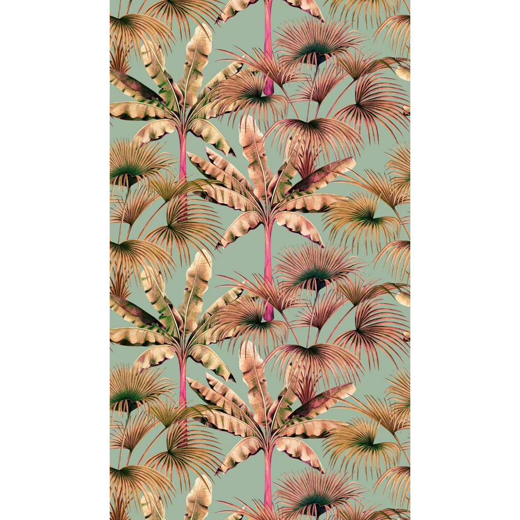 Livingwalls Fototapete
Dschungel rosa beige blau B/L: ca. 280×159 cm