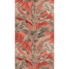 Livingwalls Fototapete Blätter grau rosa rot B/L: ca. 280x159 cm Livingwalls Fototapete Blätter grau rosa rot B/L: ca. 280x159 cm