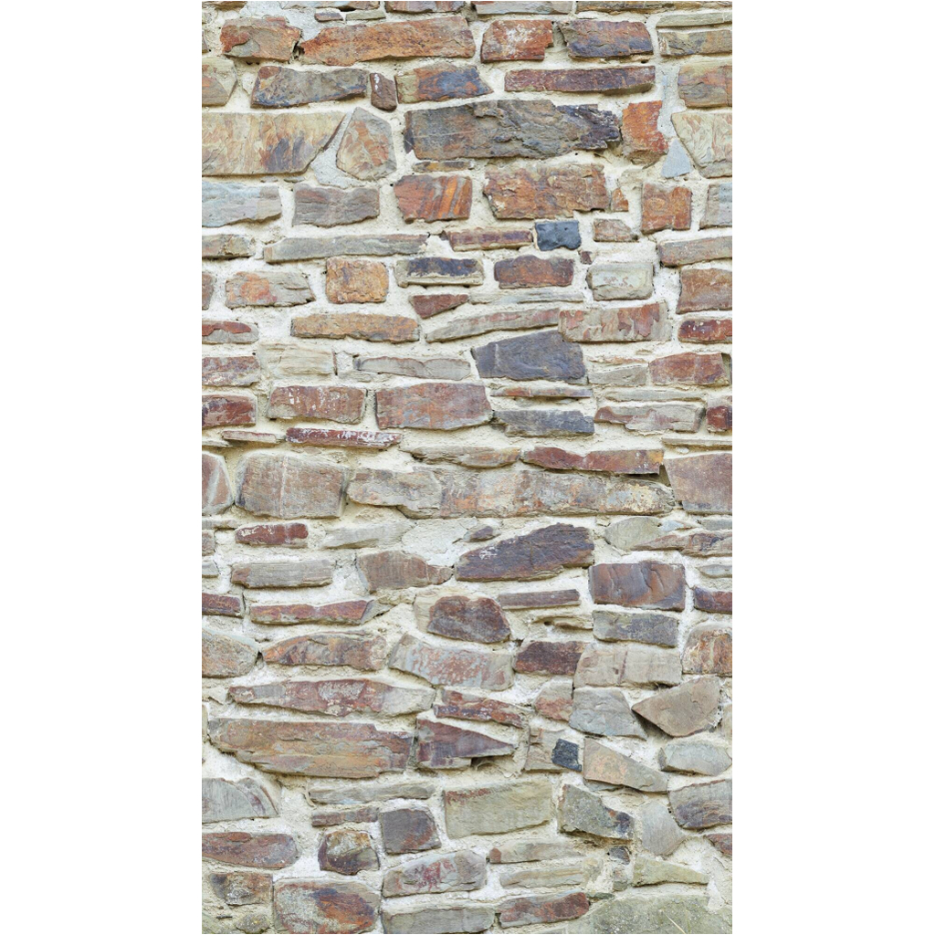 Livingwalls Fototapete Steinoptik creme beige braun B/L: ca. 280x159 cm