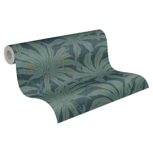A.S.Creation Vliestapete
blau gold petrol B/H/D: ca. 53x1005x9,2 cm