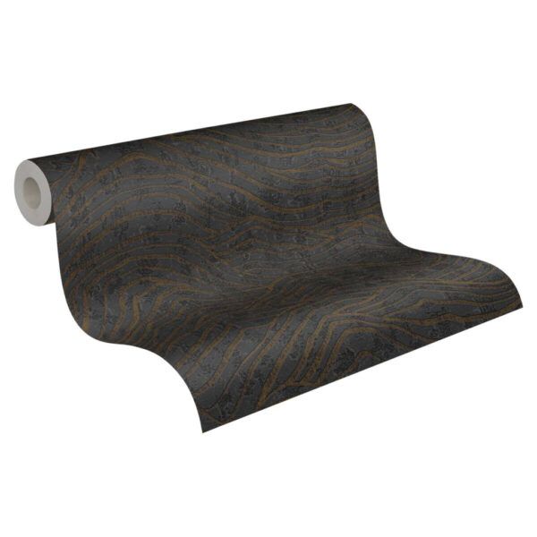4051315617717 A.S.Creation Vliestapete
silber schwarz B/H/D: ca. 53x1005x8,4 cm